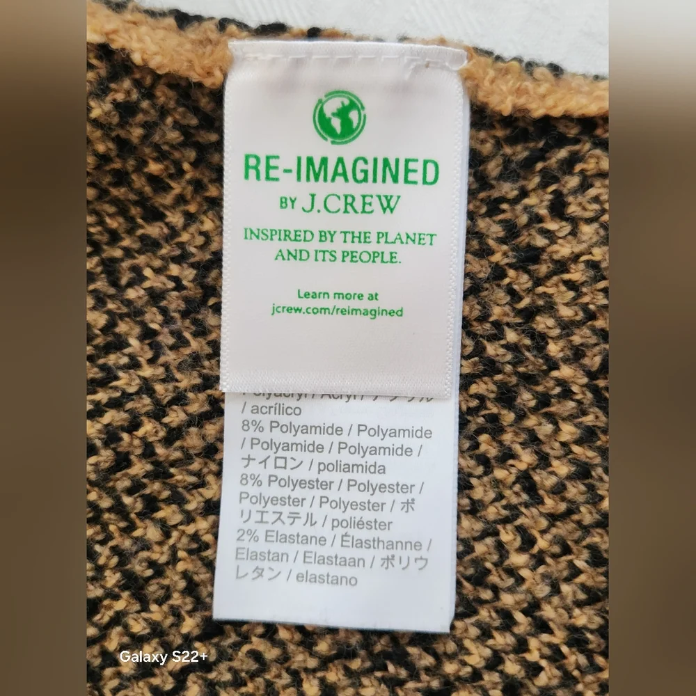 Crewcuts Girls Leopard Print Cardigan Size XL (12-13).  #E15 - Picture 8 of 12